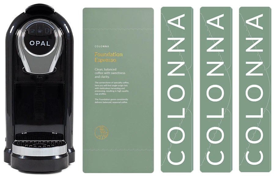 Foundation Espresso Capsules (With Machine)